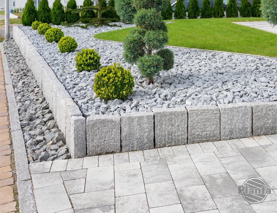 Kamień to materiał często wykorzystywany w ogrodzie