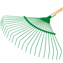  Grabie metalowe do liści ze stylem 22-zębne Khayner Garden R119