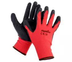 Rękawice ochronne czerwone Plantina