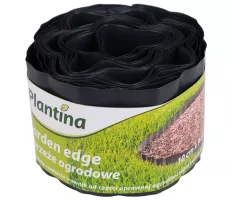 Obrzeże trawnikowe 10cm x 9m Plantina - grafitowe