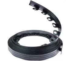 Obrzeże trawnikowe elastyczne 4cm x 10m czarne - Plantina
