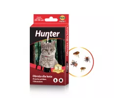Obroża dla kota STOP insektom - Hunter