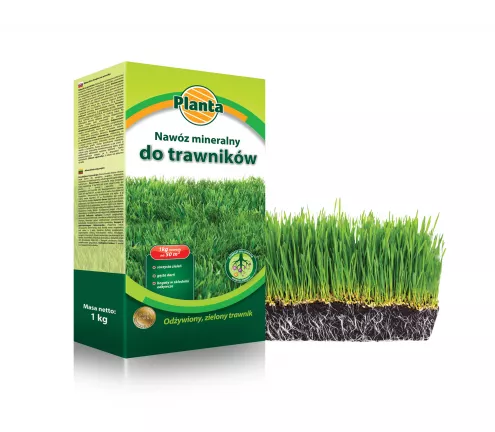 Nawóz mineralny na trawniki - Planta