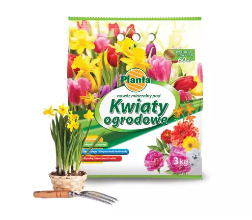 Nawóz mineralny pod kwiaty ogrodowe - Planta