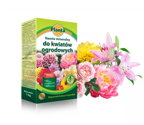 Nawóz mineralny do kwiatów ogrodowych - Planta