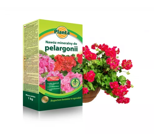 Nawóz mineralny do pelargonii - Planta