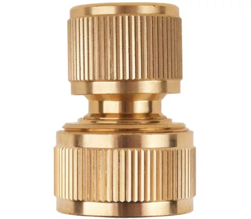 Szybkozłącze 3/4" - przelot, mosiężne Khayner Garden - KB434