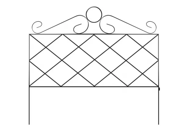 Płotek rabatowy 45cm x 43cm Plantina - 1 sztuka