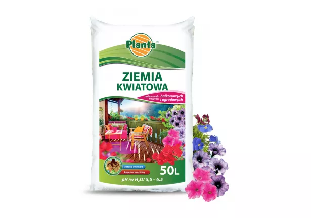 Ziemia kwiatowa - Planta