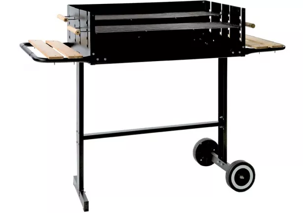 Grill ogrodowy prostokątny na kołach Dr Grill - model: 11367