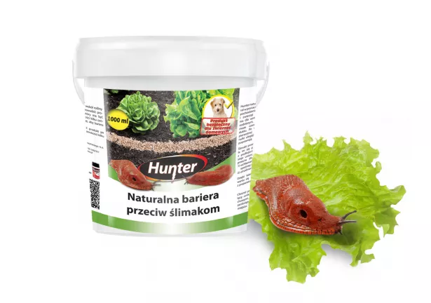 Naturalna bariera przeciw ślimakom - Hunter