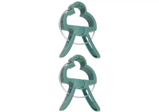 Klamerki do spinania roślin i podpór - 12 sztuk - duże