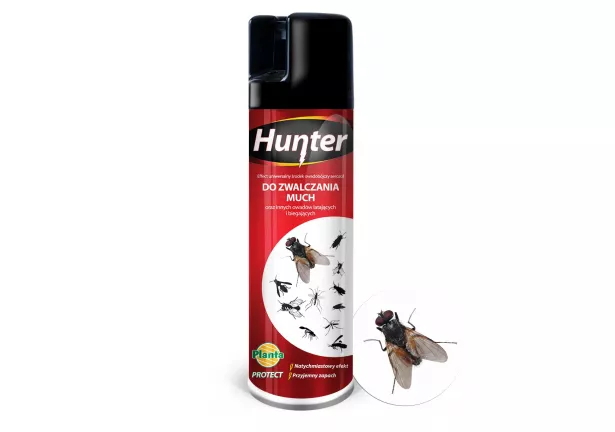 Spray do zwalczania much Hunter