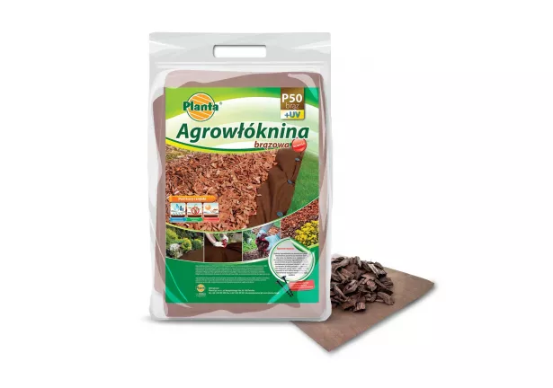 Agrowłóknina P50 brązowa - Planta