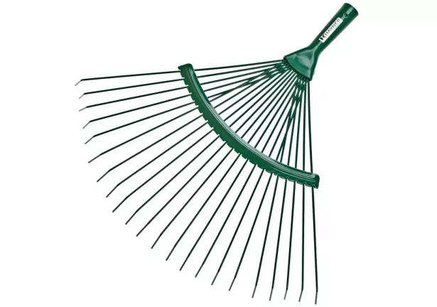 Grabie do liści metalowe z drutu, 22 zębne, szer.45cm Khayner Garden