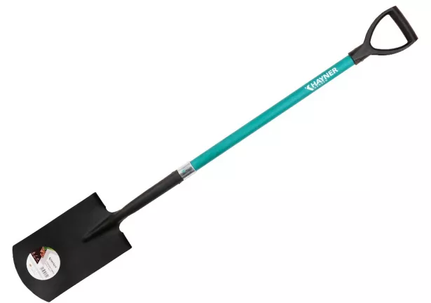 Szpadel prosty na trzonie z uchwytem Khayner Garden S514GY