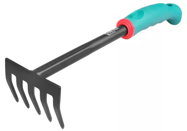 Grabki ogrodowe stalowe 5-zębne Khayner Garden G526D.