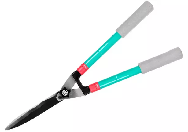 Nożyce do żywopłotu teleskopowe z falowanym ostrzem Khayner Garden