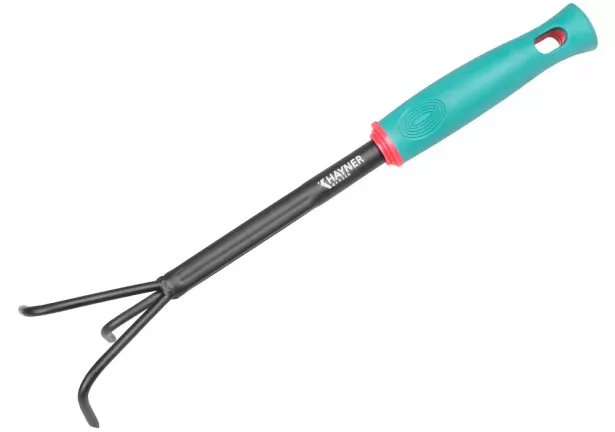 Pazurki ogrodnicze trójzębne stalowe Khayner Garden G526G