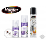 Produkty marki Huner odstraszające komary, meszki i kleszcze